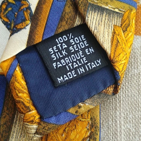 Yves Saint Laurent Silk men's tie - Picture 4 of 5